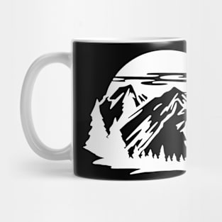 the mountains Mug